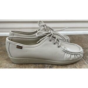 SAS Shoes Bounce Lace Up Moc  - Women Size 7.5 Beige
